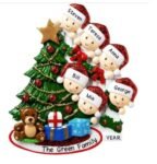 Christmas resin pendant