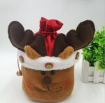 Santa Snowman Gift Candy Bell Bag Christmas Decoration Holiday Gift Bag
