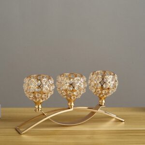 Crystal Candle Holder Amazon Geometric Wrought Iron Candle Holder Ornaments