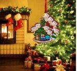 Christmas resin pendant