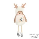 Christmas angel plush pendant