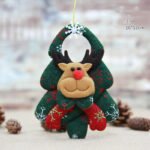 New Christmas decoration non woven fabric Pendant