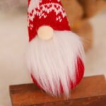 Christmas faceless doll forest man ornament
