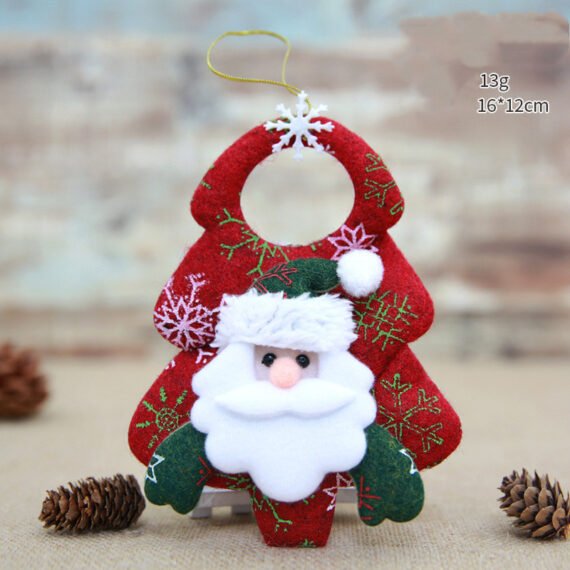 New Christmas decoration non woven fabric Pendant
