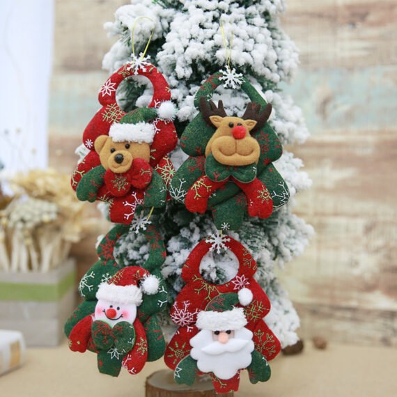 New Christmas decoration non woven fabric Pendant