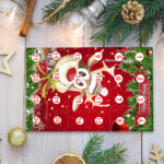 24 Days Christmas Countdown Advent Calendar Surprise Resin Pendant Keychain Ornaments