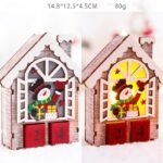 Christmas gift calendar scene decoration toys