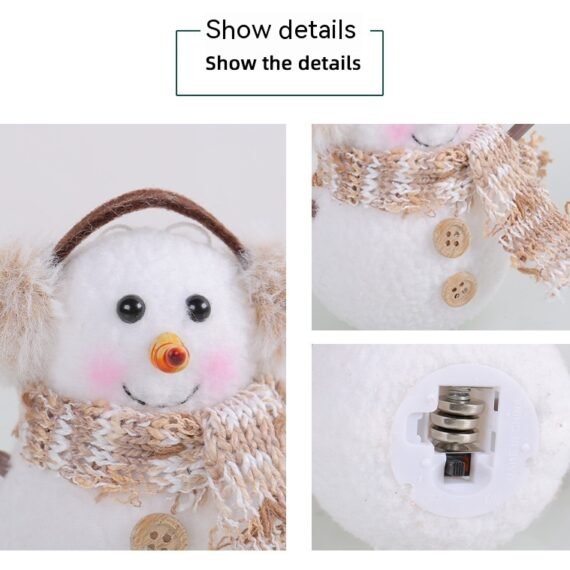 Christmas Luminous Ice Man Ornaments