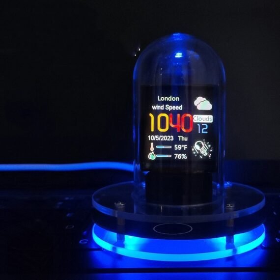 Meteorological Black And White Small TV RGB Desktop Ornaments