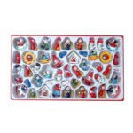 Christmas decorations wooden small pendant