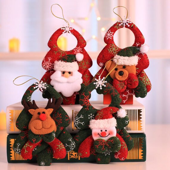 New Christmas decoration non woven fabric Pendant