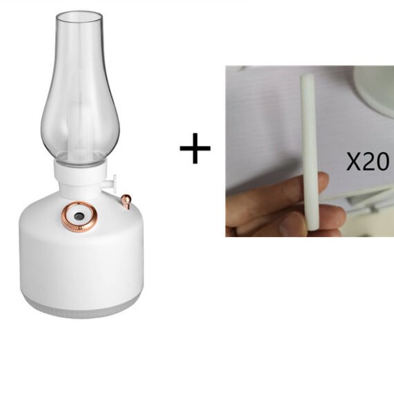 Retro Kerosene Light Humidifier Time Light Humidifier Essential Oil Diffuser Light Adjustable Night Light Humidifiers