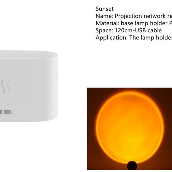 Aroma Diffuser With Flame Light Mist Humidifier Aromatherapy Diffuser With Waterless Auto-Off Protection For Spa Home Yoga Office