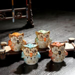 Hollowed Out Owl Aromatherapy Stove Candle Holder Home Accessories Craft Decoration