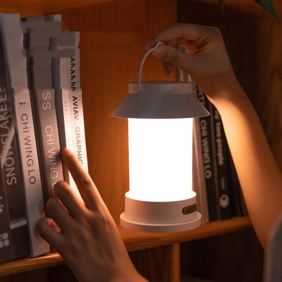 Wireless Retro Aroma Humidifier With LED Lamp