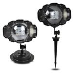 LED Christmas Light Projector Snow Projection Lamp