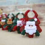 New Christmas decoration non woven fabric Pendant