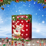 24 Days Christmas Countdown Advent Calendar Surprise Resin Pendant Keychain Ornaments