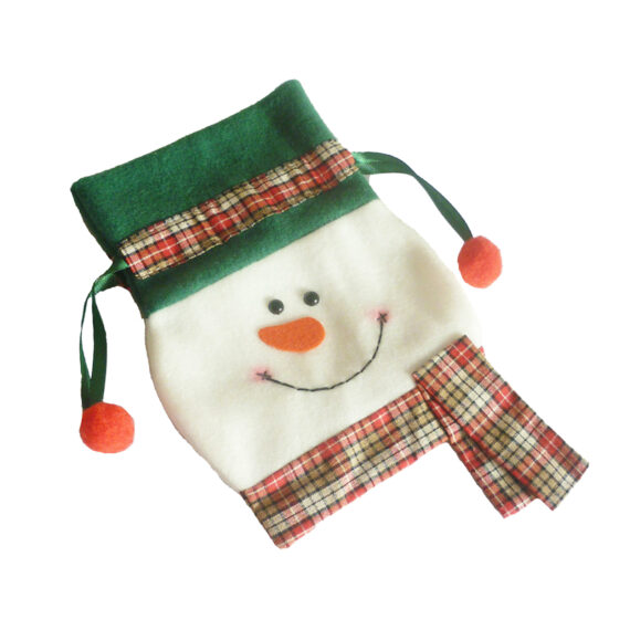 Gift Bag Christmas Snowman Candy Bag
