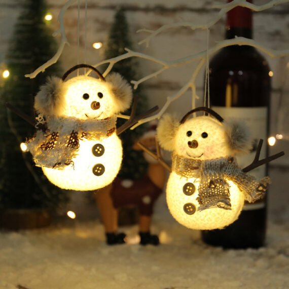 Christmas Luminous Ice Man Ornaments