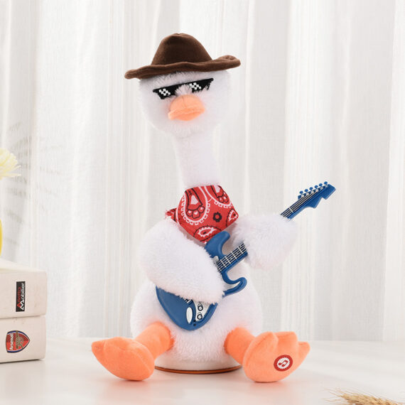 Plush Electric Toy Dancing Duck That Can Sing And Learn Tongue Recording