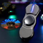 Fingertip gyro charging lighter