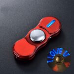 Fingertip gyro charging lighter
