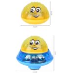 Spray Water Light Rotate With Shower Pool Kids Toys For Children Toddler Swimming Party